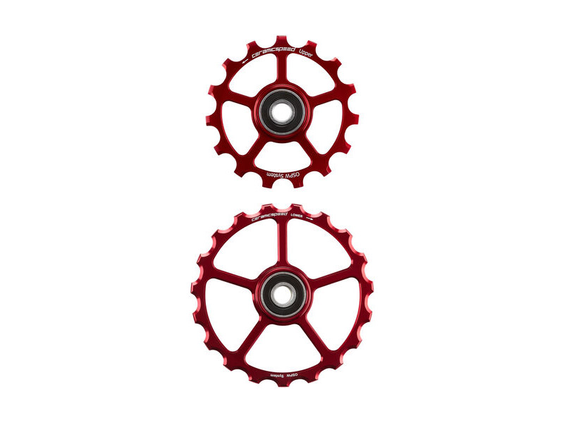 CeramicSpeed OSPW Replacement Pulley Wheels 15 + 19T Coated Ceramic Bearings click to zoom image