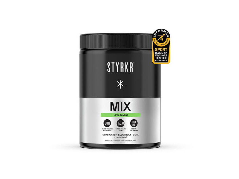 Styrkr MIX+ 555ml Lime and Mint click to zoom image