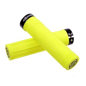 Gusset Grips S2 Clamp-On Single Ply 133mm Fluro Yellow  click to zoom image