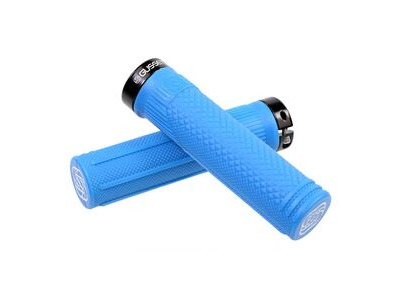 Gusset Grips S2 Lock on Grip Blue