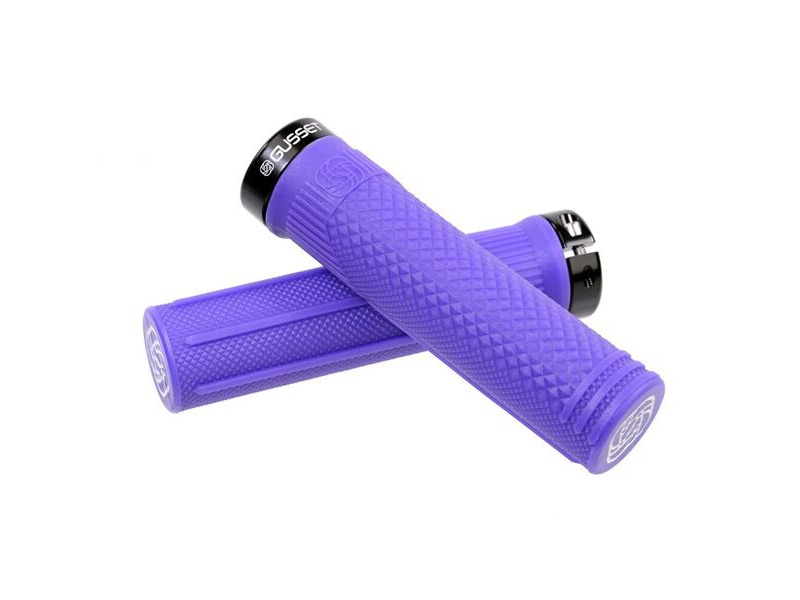 Gusset Grips S2 Lock on Grip Purple click to zoom image