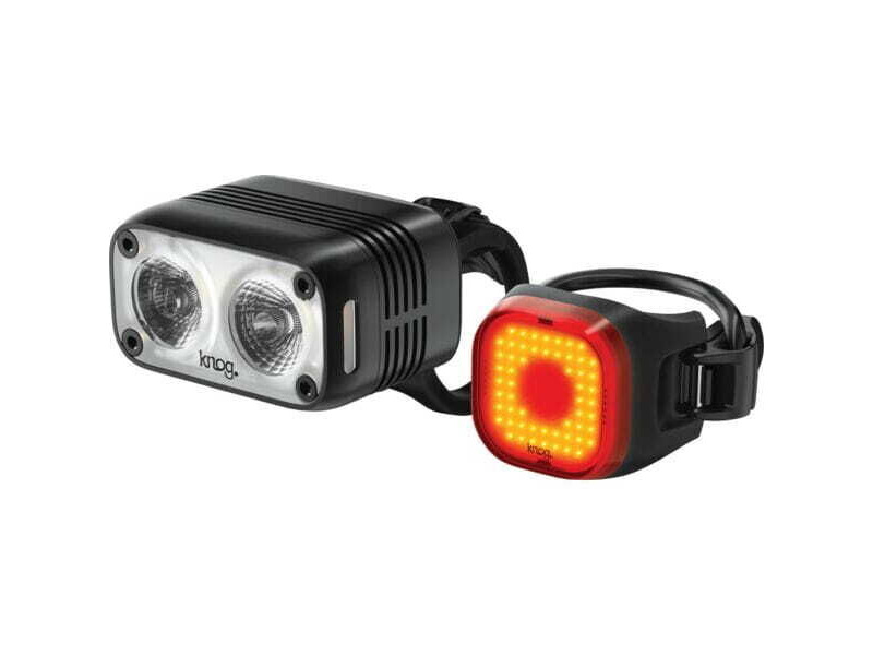 Knog Blinder Road 600, Mini Square Rear & Blinder Mount click to zoom image