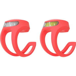 Knog Frog V3 Rechargeable Twin Pack Coral  click to zoom image