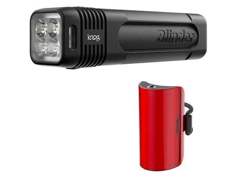 Knog Blinder Pro 900 + Mid Cobber Rear - Light Set click to zoom image