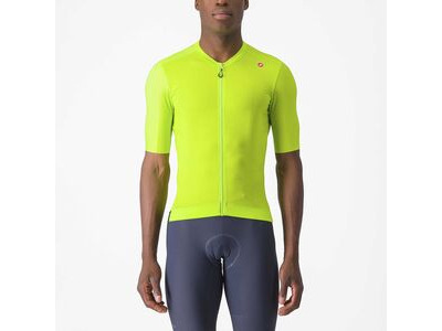 Castelli Espresso Jersey Electric Lime/Deep Green