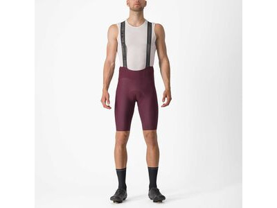 Castelli Espresso Bib Shorts Deep Bordeaux