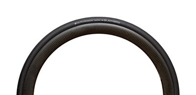 Hutchinson Blackbird Tubeless Ready Road Tyre Black 700 x 26, Tubeless Ready click to zoom image