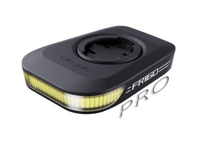 Raveman FR160 PRO USB Rechargeable Out-Front Front Light with Aluminium Mounting Tab (160 Lumens) - Compatible with Garmin