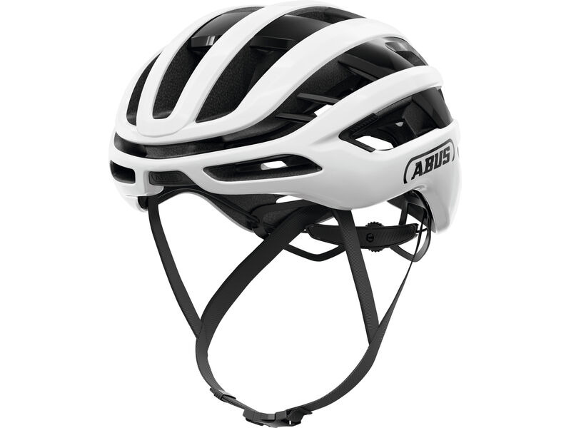 ABUS AirBreaker 2.0 Road Elite Helmet in Shiny White (Made in Italy) click to zoom image