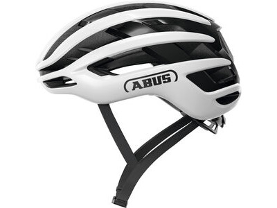 ABUS AirBreaker 2.0 Road Elite Helmet in Shiny White (Made in Italy) click to zoom image
