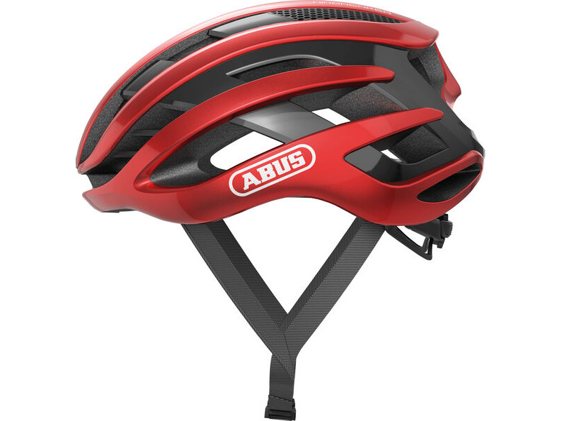 ABUS AirBreaker Road Elite Helmet in Performance Red (Made in Italy) click to zoom image