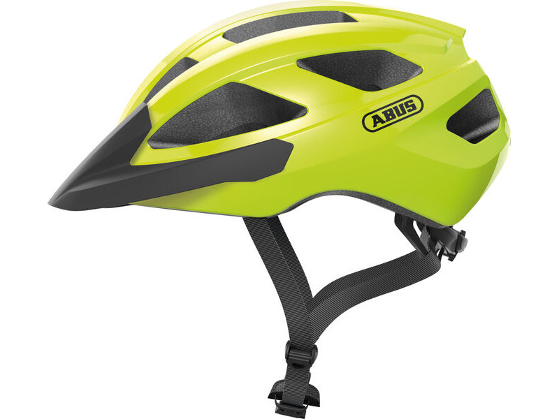 ABUS Macator Road Helmet in Signal Yellow click to zoom image