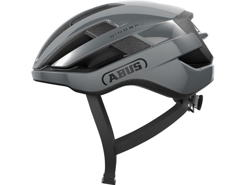 ABUS Wingback Road Helmet in Race Grey (Made in Italy) click to zoom image