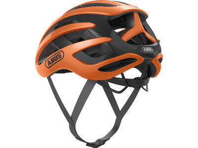 ABUS AirBreaker Road Elite Helmet in Goldfish Orange (Made in Italy) click to zoom image