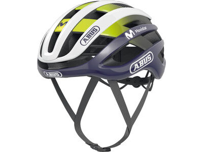 ABUS AirBreaker Road Elite Helmet in Movistar Team (Made in Italy)