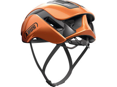 ABUS GameChanger 2.0 Road Aero Elite Helmet in Goldfish Orange (Made in Italy) click to zoom image