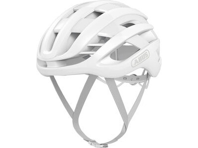 ABUS AirBreaker Road Elite Helmet in Pure White (Made in Italy)