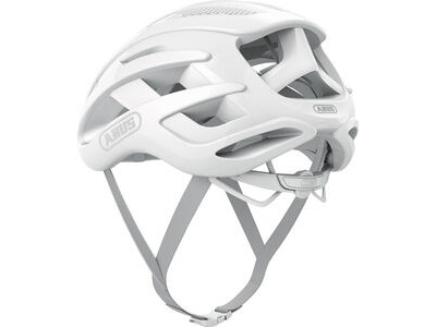 ABUS AirBreaker Road Elite Helmet in Pure White (Made in Italy) click to zoom image