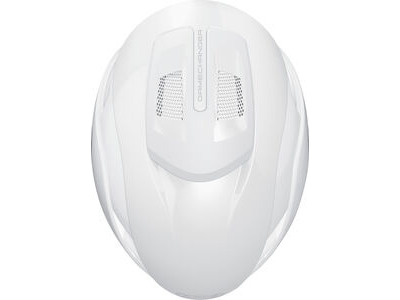 ABUS GameChanger 2.0 Road Aero Elite Helmet in Pure White (Made in Italy) click to zoom image