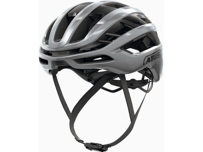 ABUS AirBreaker 2.0 Road Elite Helmet in Graphite Silver (Made in Italy)