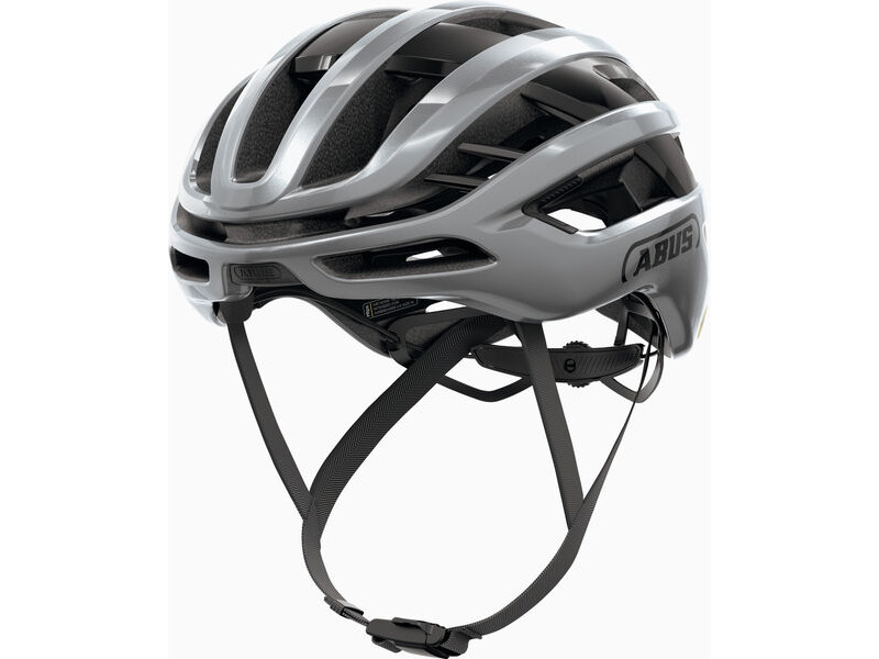 ABUS AirBreaker 2.0 Road Elite Helmet in Graphite Silver (Made in Italy) click to zoom image