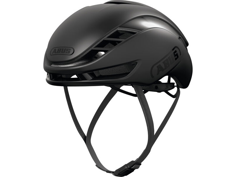 ABUS GameChanger 2.0 RF (Round Fit) Road Aero Elite Helmet in Velvet Black - Unisize (Made in Italy) click to zoom image