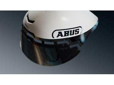 ABUS Timeshifter Time Trial Helmet in White - Pre Order click to zoom image
