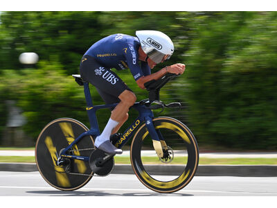 ABUS Timeshifter Time Trial Helmet in White - Pre Order click to zoom image