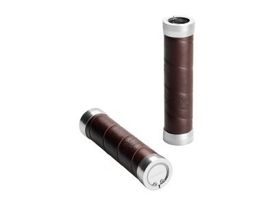 Brooks Slender Leather Grips Standard  Brown  click to zoom image