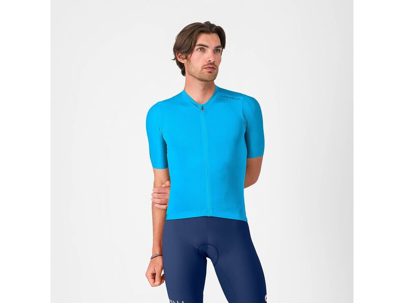 Castelli Espresso 2 Jersey Neon Cobalt click to zoom image