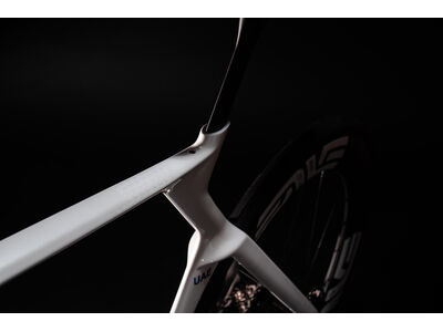 Colnago Y1RS Disc Carbon Aero Frameset White & Blue Decal click to zoom image