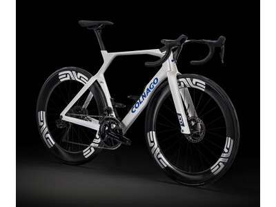 Colnago Y1RS Disc Carbon Aero Frameset White & Blue Decal click to zoom image