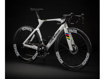 Colnago Y1RS Disc Carbon Aero Frameset White & WC Stripes