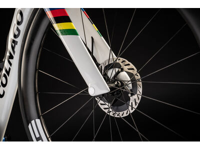 Colnago Y1RS Disc Carbon Aero Frameset White & WC Stripes click to zoom image