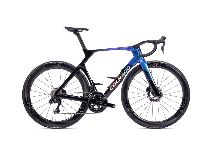 Colnago Y1RS Disc Carbon Aero Frameset Blue & Black click to zoom image