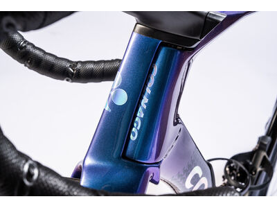 Colnago Y1RS Disc Carbon Aero Frameset Blue & Black click to zoom image