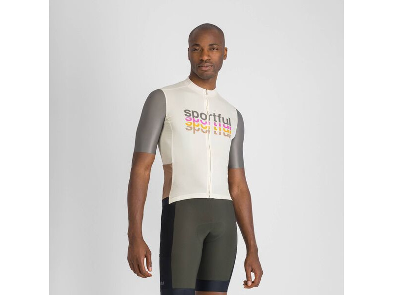 Sportful Supergiara 2 Logo Jersey Cream click to zoom image