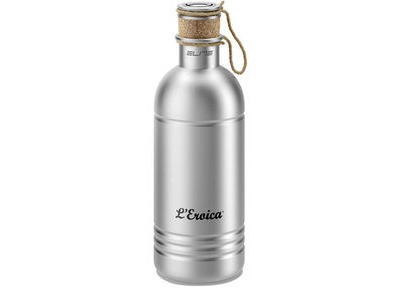 Elite Eroica aluminium bottle with cork stopper 600 ml