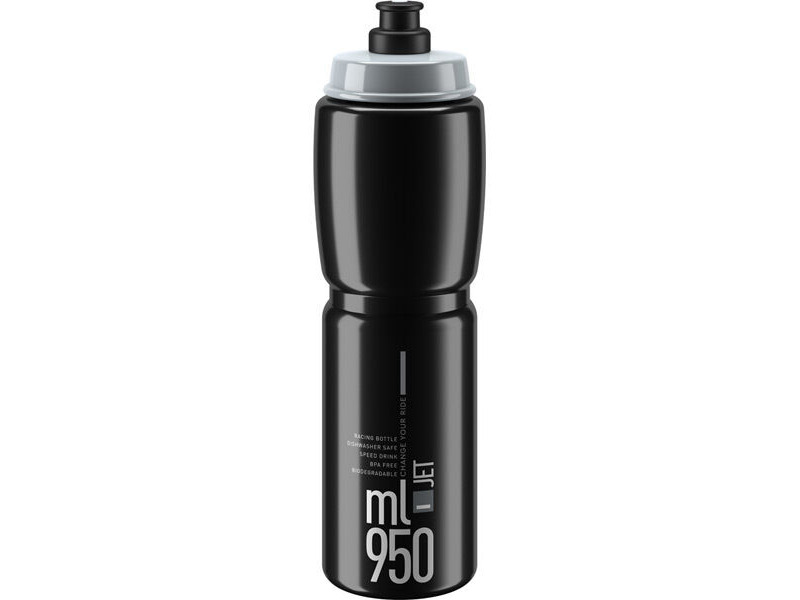 Elite Jet Biodegradable black grey logo 950 ml click to zoom image