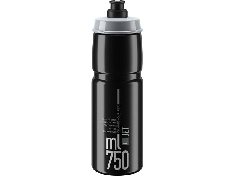 Elite Jet Biodegradable black grey logo 750 ml click to zoom image