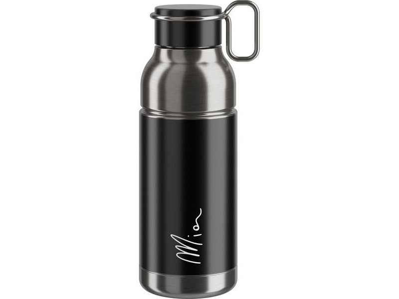 Elite Mia stainless steel bottle 650 ml black /silver click to zoom image