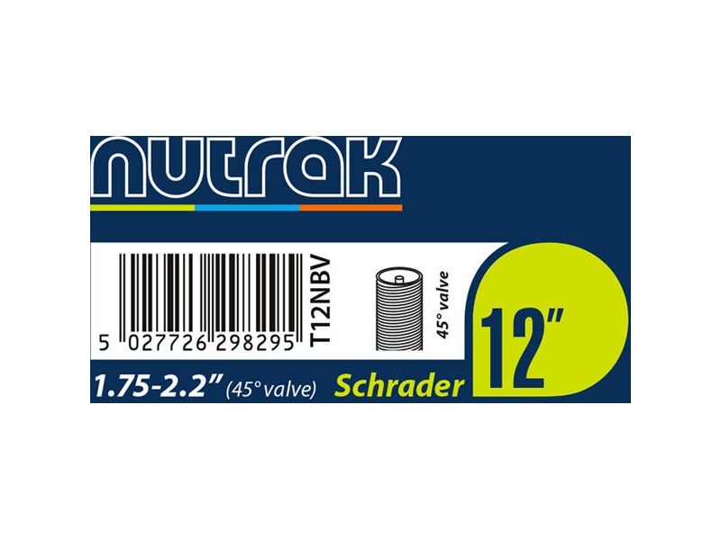Nutrak 12x1.75 - 2.125" Schrader with 45 degree valve click to zoom image