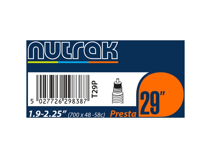 Nutrak 29 X 1.9 - 2.2" Presta click to zoom image