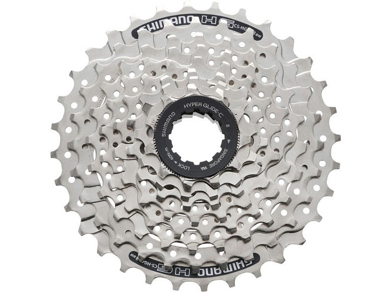 Shimano CS-HG41 8speed cassette 11 - 30T click to zoom image