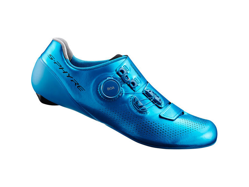 Shimano S-PHYRE RC9 (RC901) TRACK SPD-SL Shoes, Blue click to zoom image