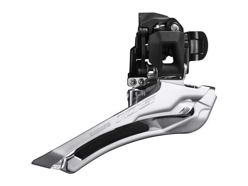 Shimano FD-R7100 105 12-speed toggle front derailleur, double 34.9 mm, black click to zoom image