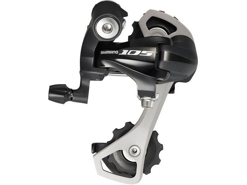 Shimano RD-5701 105 10speed rear derailleur, GS, max 32T with double c/set, black click to zoom image