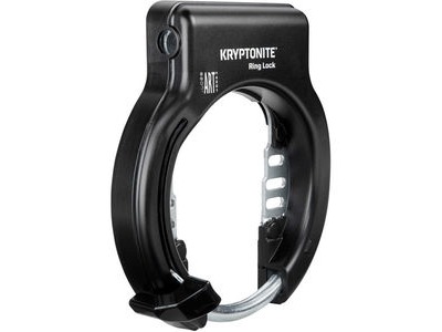 Kryptonite Ring Lock with plug in capability - non retractable (Sold Secure silver)