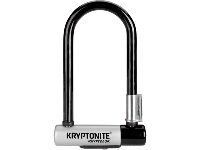 Kryptonite KryptoLok Mini U-lock with FlexFrame bracket click to zoom image