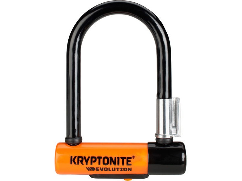 Kryptonite Evolution Mini-5 - with FlexFrame U bracket click to zoom image